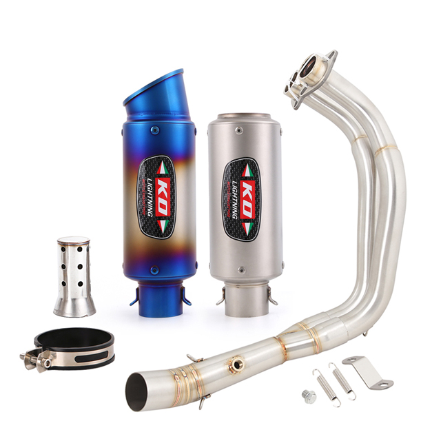 R7 MT07 FZ07 Header 2014-2024 Σύστημα εξάτμισης μοτοσυκλέτας Μπροστινός σωλήνας εξάτμισης για Yamaha