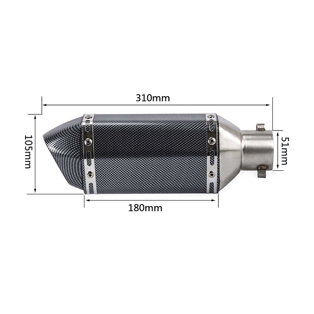 Kawasaki Z650 Ninja 650 2023-2025 Egzoz Sistemi Boru Başlık Susturucu Bağlantı Borusu