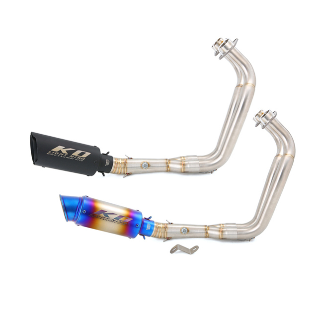 Yamaha R7 MT07 FZ07 2014-2024 motorker&eacute;kp&aacute;r kipufog&oacute;rendszer hangtomp&iacute;t&oacute; csőfeje 