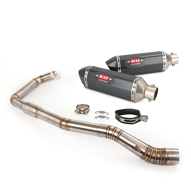 Auspuffanlage f&uuml;r Honda CBR300R CB300F Auspuffkr&uuml;mmer vorderes Verbindungsrohr