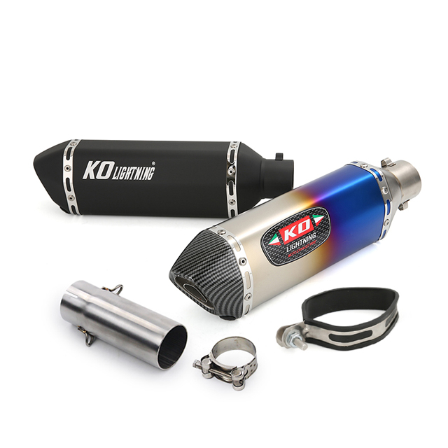 أطراف العادم كاتم الصوت الأوسط لنظام العادم Yamaha R6 2006-2024 