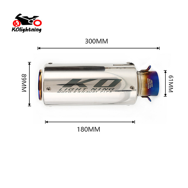 Punte del silenziatore del tubo centrale di scarico slip on Kawasaki Ninja ZX10R 2011-2015