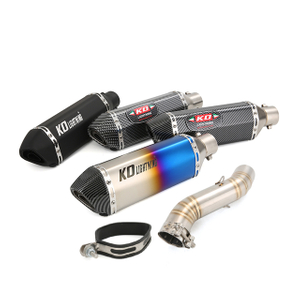 Motorfiets Uitlaat Voor Honda CB400X CB500X CB500F CBR400R CBR500R Uitlaat Mid Link Pijp