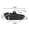 Para Kawasaki Ninja1000 Z1000 2010-24 Z1000SX 2010-19 Sistema completo de tubo de escape delantero