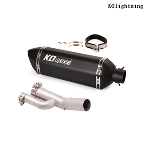 Slip mo BMW S1000RR 2017 2018 Hunga Waenga Hononga Pipe Muffler Tips