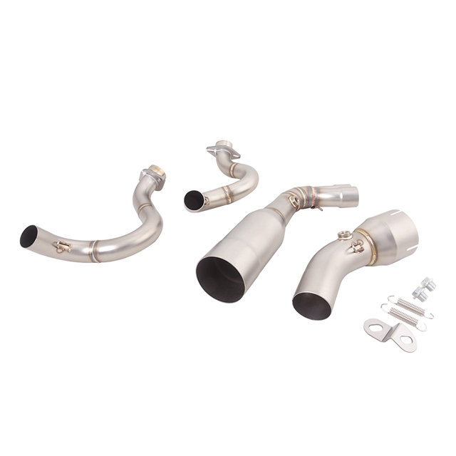 Kolightning Header Uitlaatsysteem Fit Voor Kawasaki Ninja 650 Z650 Front Link Buis Uitlaatdemper End Uitlaat 2023-2025