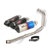 Sistema di scarico per Yamaha R3 R25 MT03 MT25 Tubo di collegamento anteriore marmitta di scarico