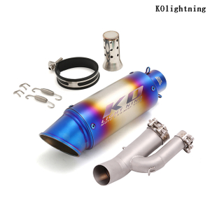 Tohua Muffler mo BMW S1000RR 2017 2018 Roa Mid Link Pipe