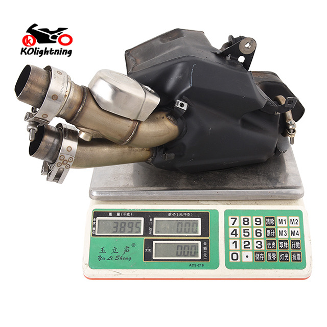 hastighet trippel 1200 rr avgassystem