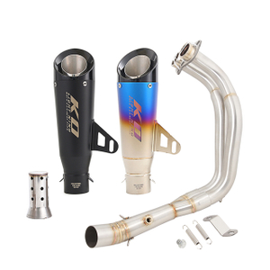 V&yacute;fukov&yacute; syst&eacute;m pro Yamaha R7 MT07 FZ07 2014-2024 motocyklov&yacute; tlumič hlavov&eacute; trubky