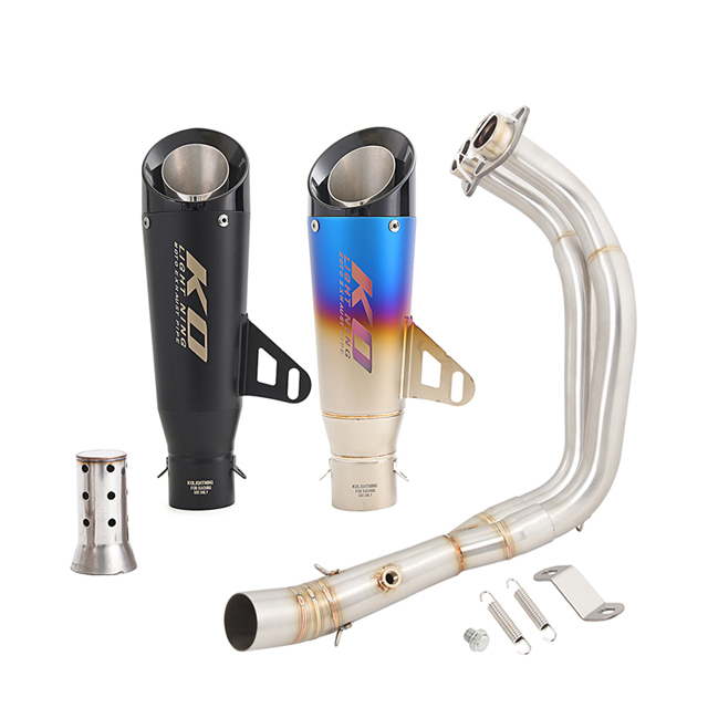 Kipufog&oacute;rendszer Yamaha R7 MT07 FZ07 2014-2024 motorker&eacute;kp&aacute;r fejcső kipufog&oacute;hoz