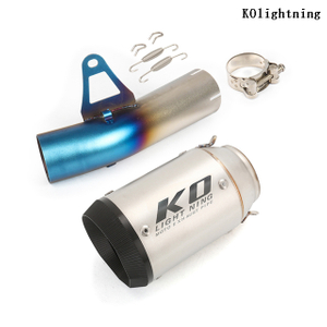 Pūnaha Whakamutunga Pipa Waenga mo BMW S1000RR 2015 2016 Muffler Muffler Mid Tail Pipe