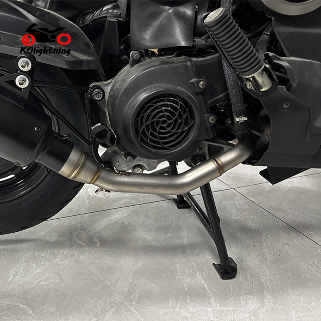 Honda Navi 110 voll Auspuff